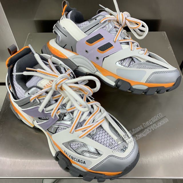 Balenciaga經典款男鞋 巴黎世家頂級版本Track運動鞋 情侶款  hdbl1056